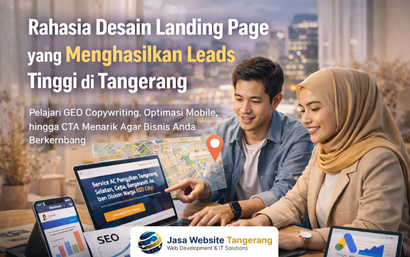 Rahasia Desain Landing Page yang Menghasilkan Leads Tinggi di Tangerang