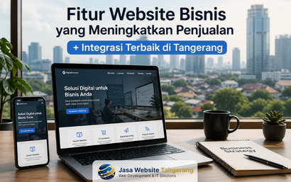 Fitur Website Bisnis yang Meningkatkan Penjualan + Integrasi Terbaik di Tangerang