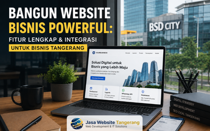 Bangun Website Bisnis Powerful: Fitur Lengkap & Integrasi untuk Bisnis Tangerang