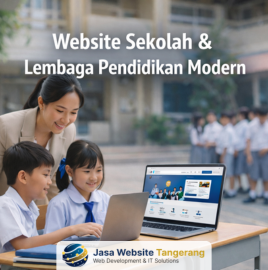 Website Sekolah & Lembaga Pendidikan Modern