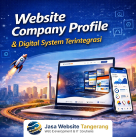 Website Company Profile & Digital System Terintegrasi